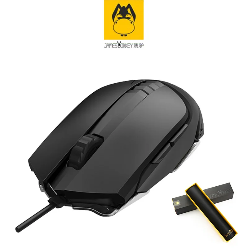James Donkey 125M 332 Mouse Pad Coollight Metal Chassis Design 1 8 M Wired font b