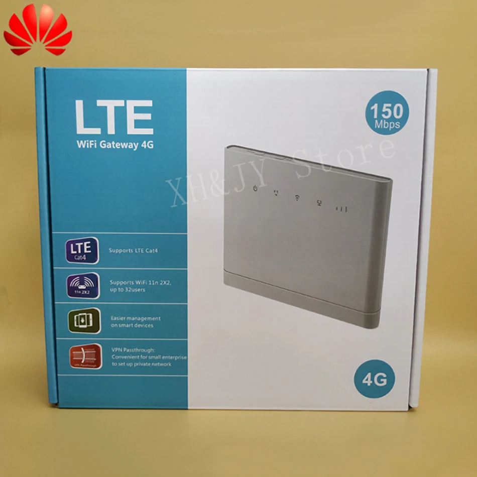 Открыл huawei B315 B315s-608 с антенной 150 Мбит/с 4G CPE беспроводной маршрутизатор 4G LTE Wi-Fi RouterPK B310 B593 E5172