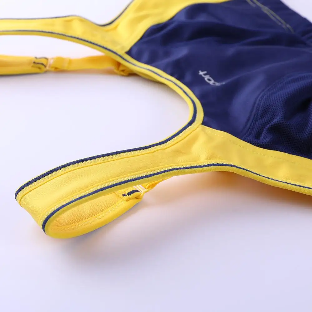 Women's High Impact Wire Free Non Padded Racerback Maximum Sports Bra