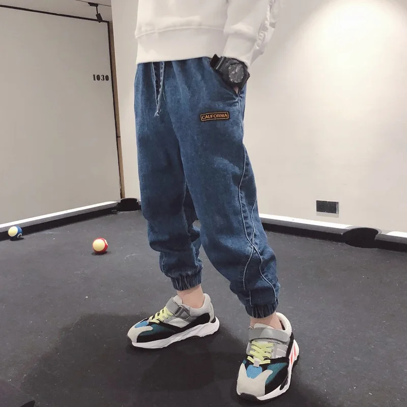 Boys'Jeans/Новинка весны 2019 детская одежда джинсы для девочек детские мальчиков