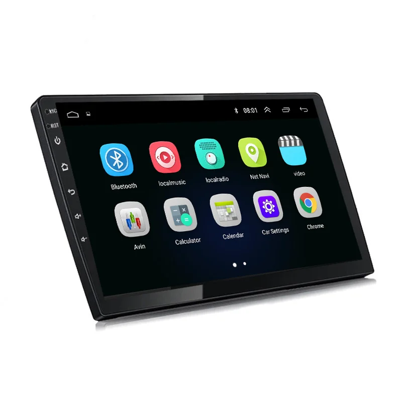 Best NaviTopia 9 inch or 10.1 inch Android 8.1 Slim Universal GPS Navigation Head Unit Car Video Audio Player for Any Car Models 1