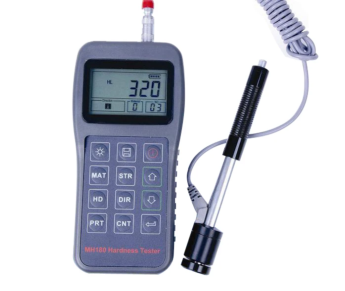 Mitech Portable Metal Durometer Leeb Hardness Tester Meter MH180in
