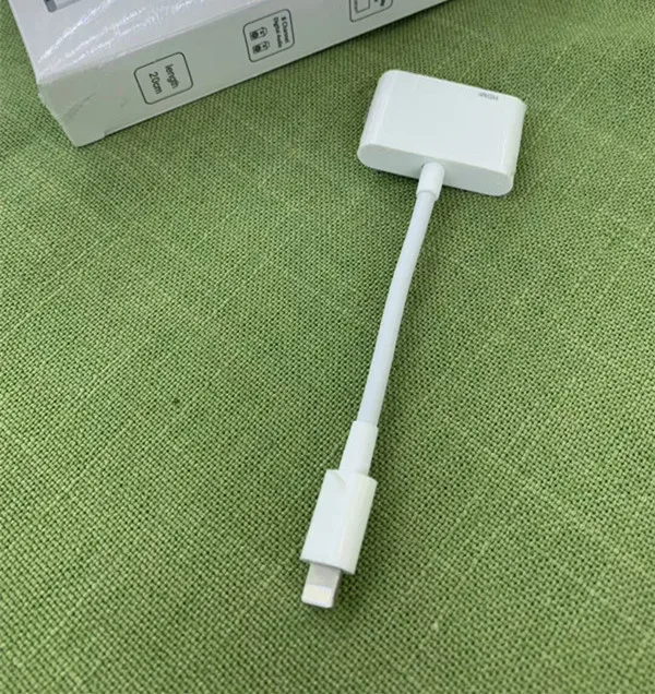 

Digital AV HDMI Adapter 4K USB Cable Connector Up To 1080P HD For iPhone X/8P/6/6S/7/7P/iPad Air/iPod IOS 12
