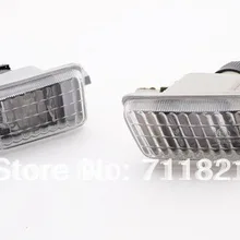 Прозрачный стеклянный передний противотуманный светильник для Volkswagen VW Golf Jetta MK2(только большой бампер