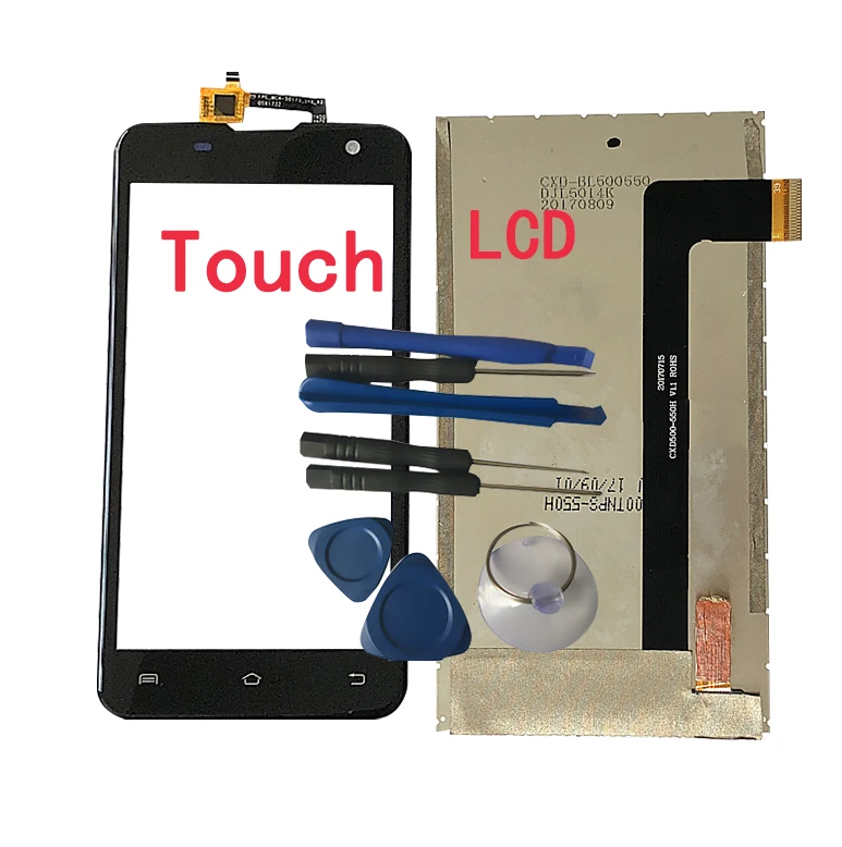 

RYKKZ For Applicable to FPC_MCA-50173_S48_V2 Touch Screen CXD500-550H V1.1 LCD Dispaly Dititizer Replacement