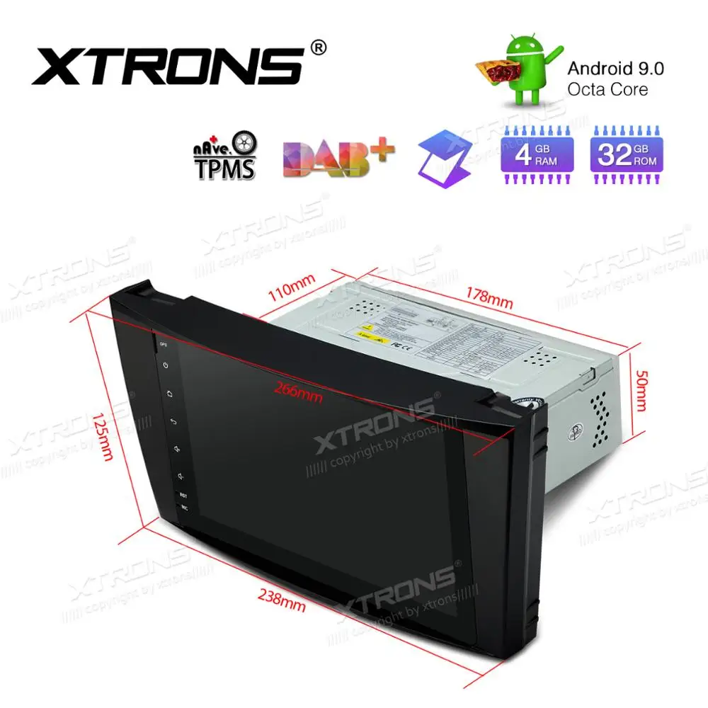 Best Radio Android 9.0 Octa Core Car multimedia Player GPS for Mercedes Benz CLS W219 CLS-350 CLS-500 CLS-55 2005-2006 E-Class W211 5