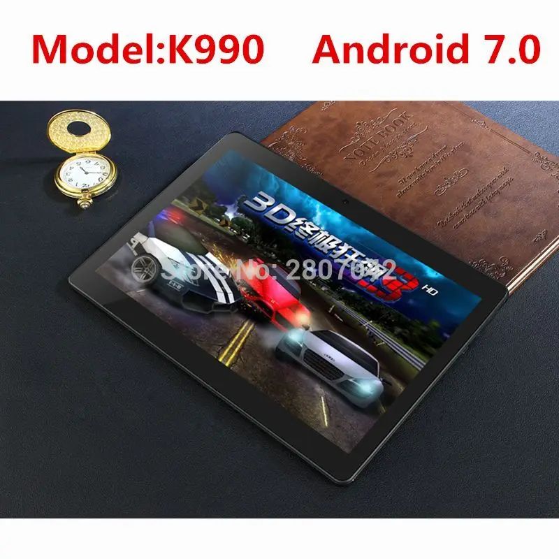 

DHL free shipping 10 inch Tablet PC K990 Octa Core 4GB RAM 128GB ROM Dual SIM Cards Android 7.0 GPS Tablet PC 10 10.1 +Gifts
