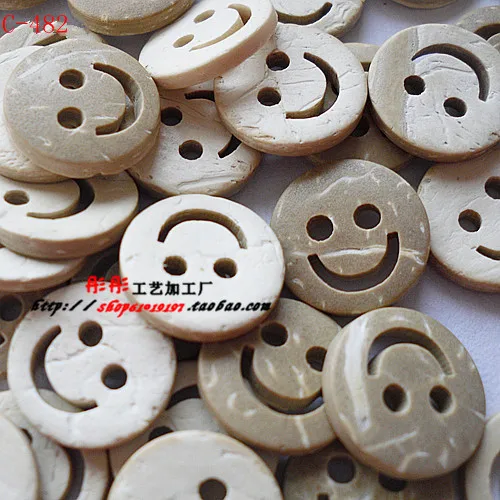 

13mm, Natural coconut buttons,Accssories sewing (c-482)