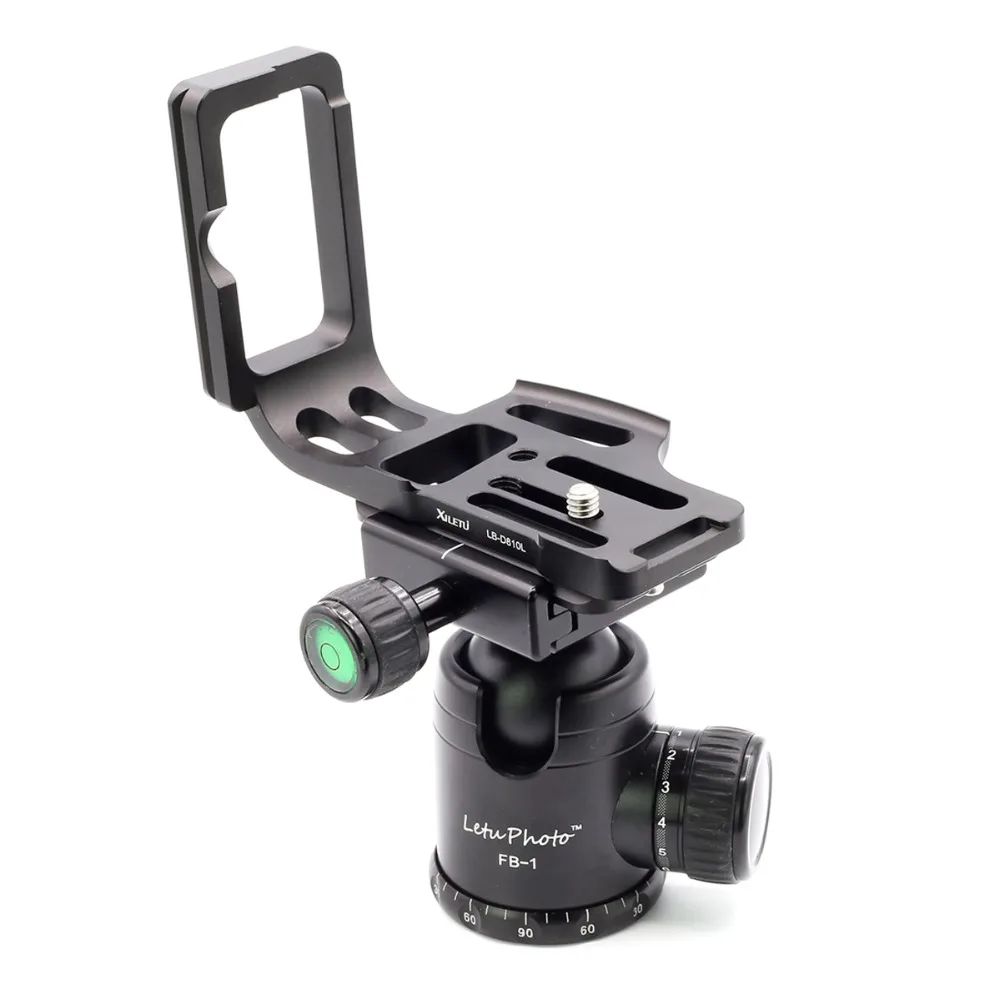 Xiletu LB-D810L профессиональная быстросъемная пластина L головка для Nikon D800/D800E D810 стандарт Arca