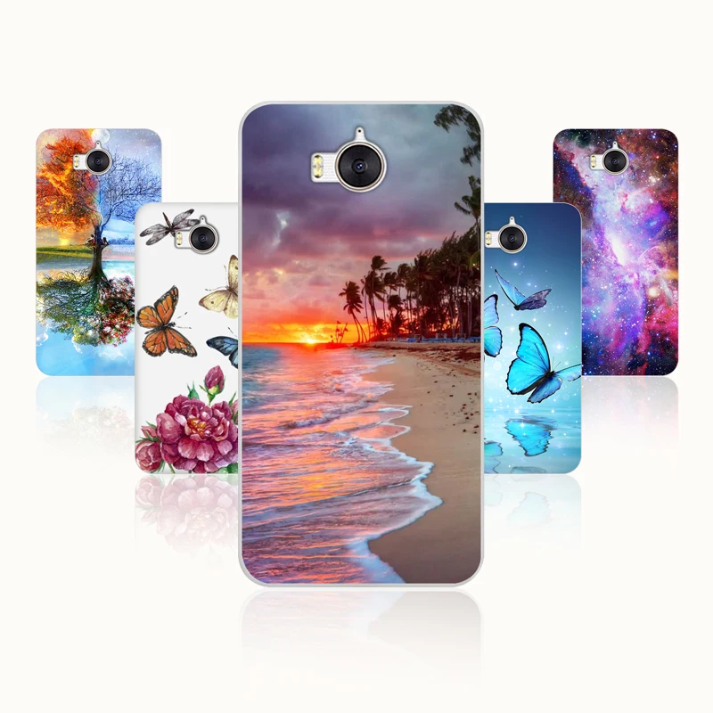 

MONAEVA Soft TPU 5.0" Huawei Y5 2017 Case Cover Silicone Huawei Y6 2017 Mya-L22 Case Phone Back Protector Case Huawei Y5 2017