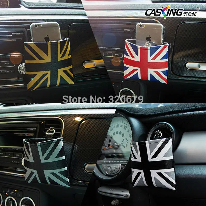 

Car Auto Seat Back Interior Air Vent Cell Phone Holder Pouch net Bag Box Tidy Storage Coin Bag Case Organizer with Hook