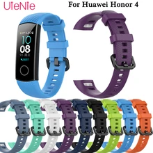 Standard Version replace wristband For Huawei Honor Band 4 Frontier/classic silicone strap For Huawei Honor Band 4 smart watch