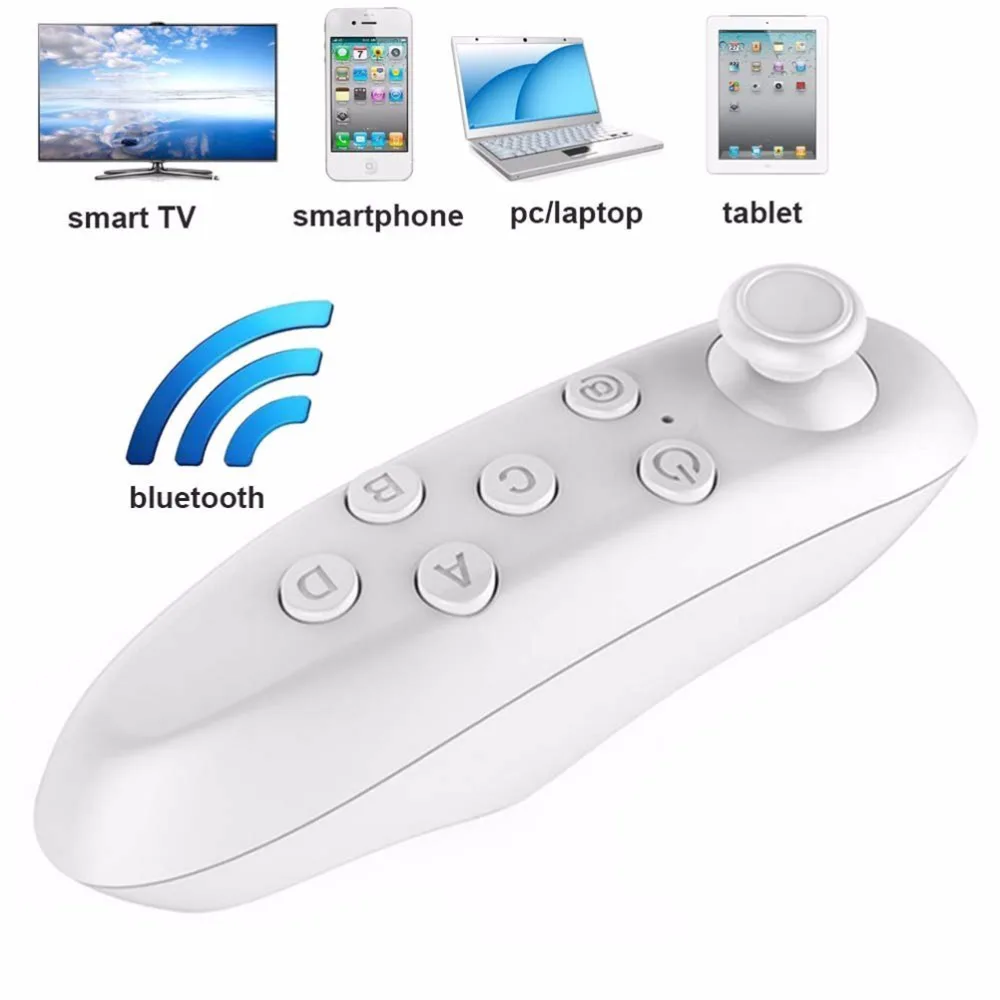 

1PC Universal Bluetooth Remote Controller wireless Gamepad Mouse Mini Wireless joystick For IOS Samsung Android VR BOX 3d Games