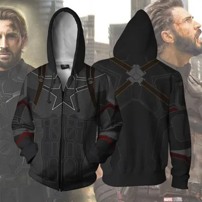 Avengers Endgame Quantum Realm Sweatshirt Jacket Advanced Tech Hoodie Cosplay Costumes superhero T-Shirts Iron Man Hoodies Pant