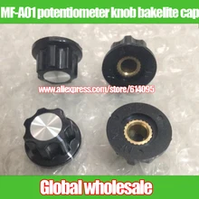 50 шт. MF-A01 потенциометра бакелитовая Крышка для RV24YN RV30YN WX050 WX030 WH118 WX110 WX010