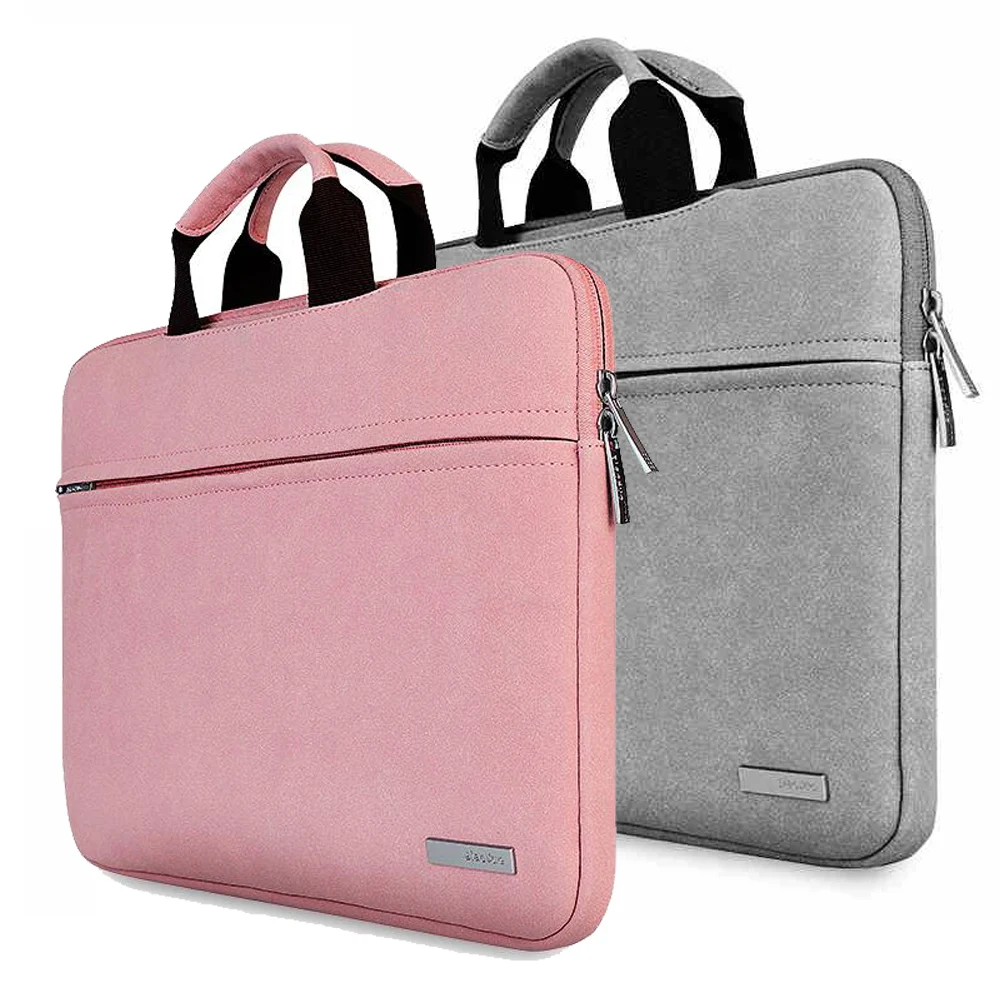  Matte Surface Briefcase Portable Bag for Apple Macbook 12 Case Notebook 13.3 Cover for Mac Air Pro 13 Cases Laptop Bag 14 15.6