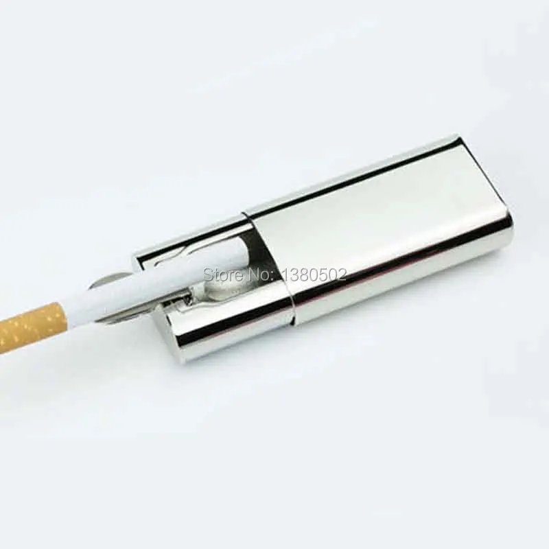 

Hot Fashion Silver Portable Cigarette Tobacco Cinzeiro Cenicero Metal Pocket Ashtray