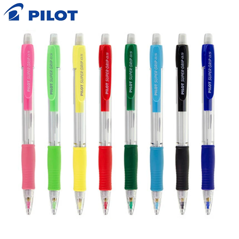 8 Pieces Mechanical Pencil 0.5 MM JAPAN PILOT H 185 SL Standard office