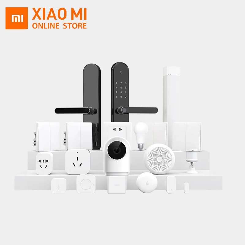 Продажа Xiaomi Aqara, дверной концентратор, датчик движения, Aqara шлюз, настенный беспроводной переключатель, датчик температуры и влажности, домашний ком...