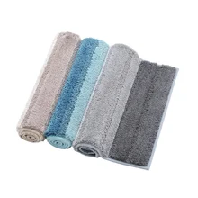 Коврик из микрофибры, мягкий коврик для ванной комнаты, квадратный коврик для спальни, противоскользящий водопоглощающий коврик для машинной стирки