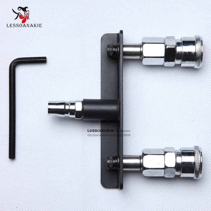  E09 Double Penetration Dildos Holder Accessory for Premium Sex Machine in Steel QualityFit for Quic