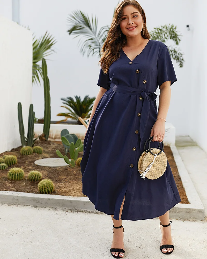 elegant original designer dress large size womens 2019 designer large size