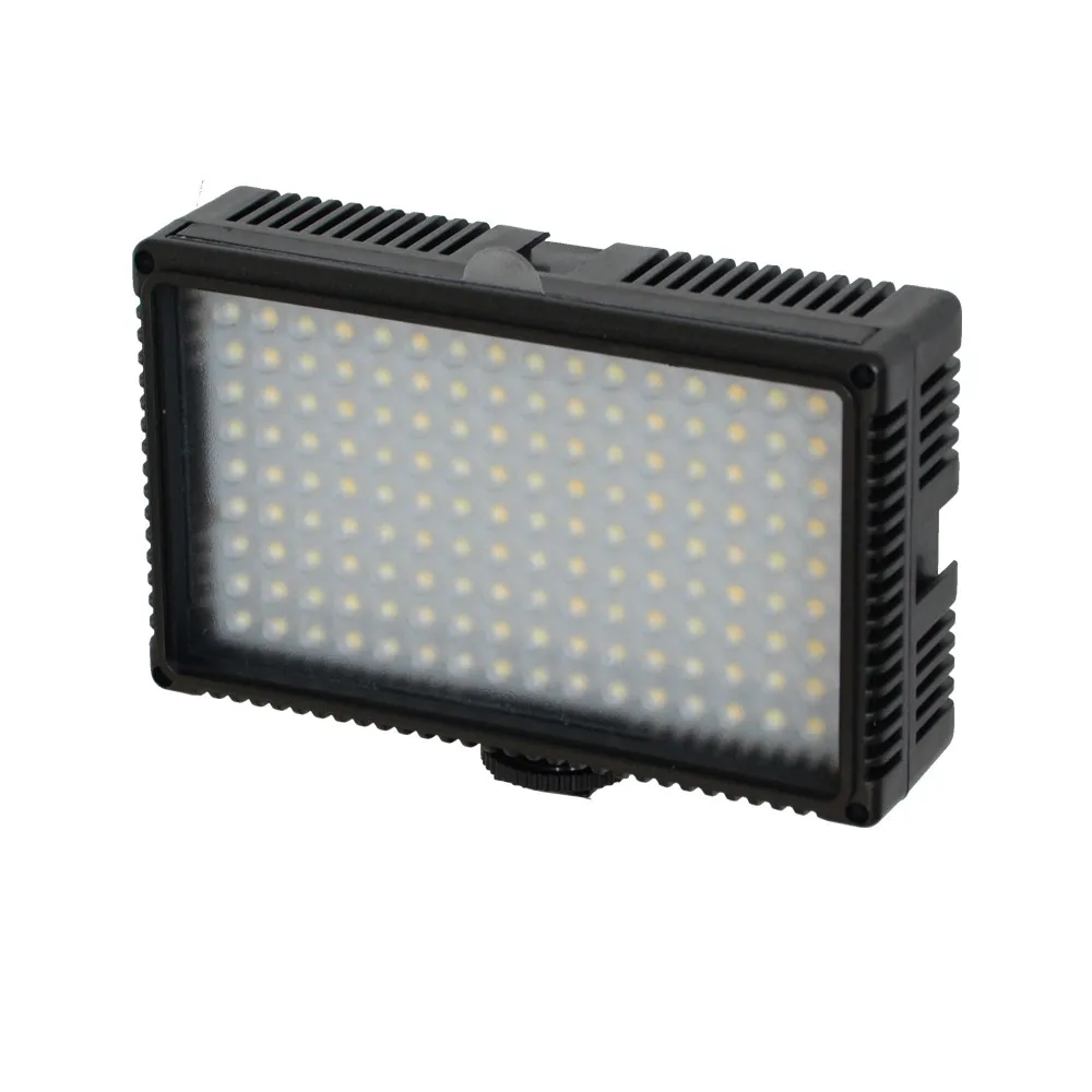  On-Camera 144 Bi color LED Video Light Lamp Dimmable for Canon Nikon Pentax DSLR Camera Video Camco - 32301829469
