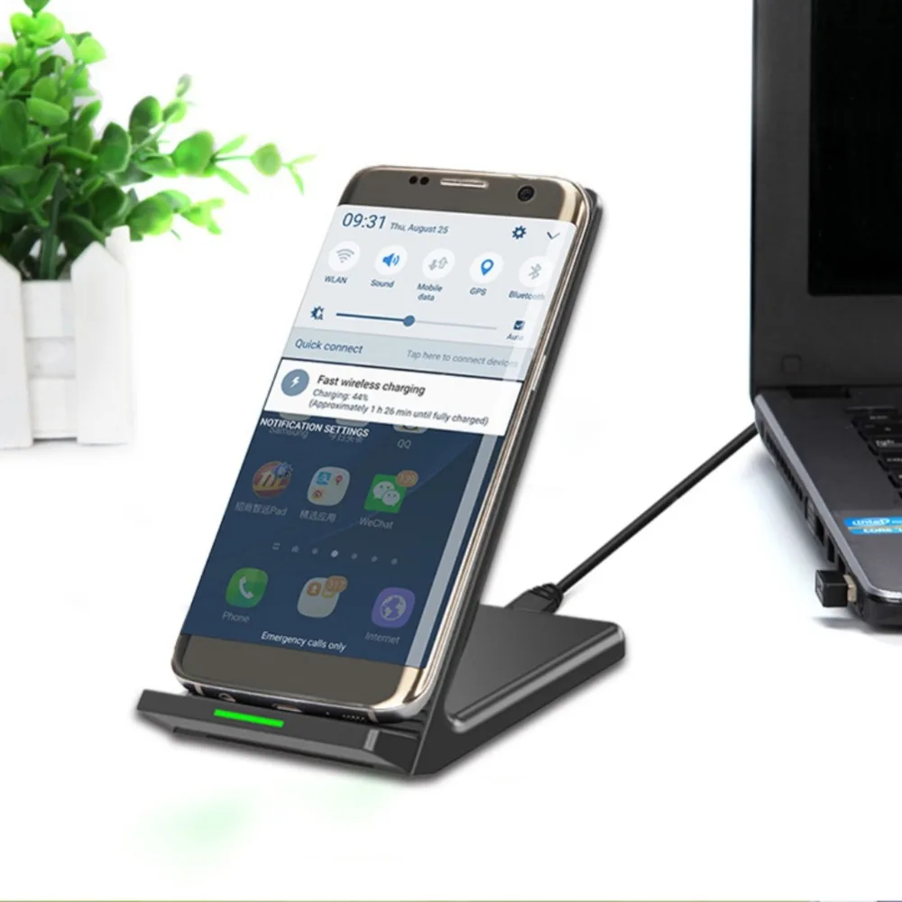 Double Coils Qi Wireless Fast Charger Quick Wireless Charging Adapter Stand Rack With Cooling Fan For iPhone 8 X Samsung S8 Double Coils Qi Wireless Fast Charger Quick Wireless Charging Adapter Stand Rack With Cooling Fan For iPhone 8 X Samsung S8