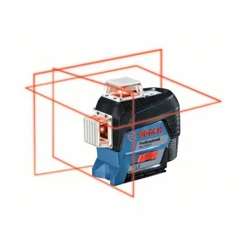 

BOSCH 0601063R02 Laser level self levelling lines GLL 3-80 C + BM1 3 360 ° drawings and 6 dots range 30 m