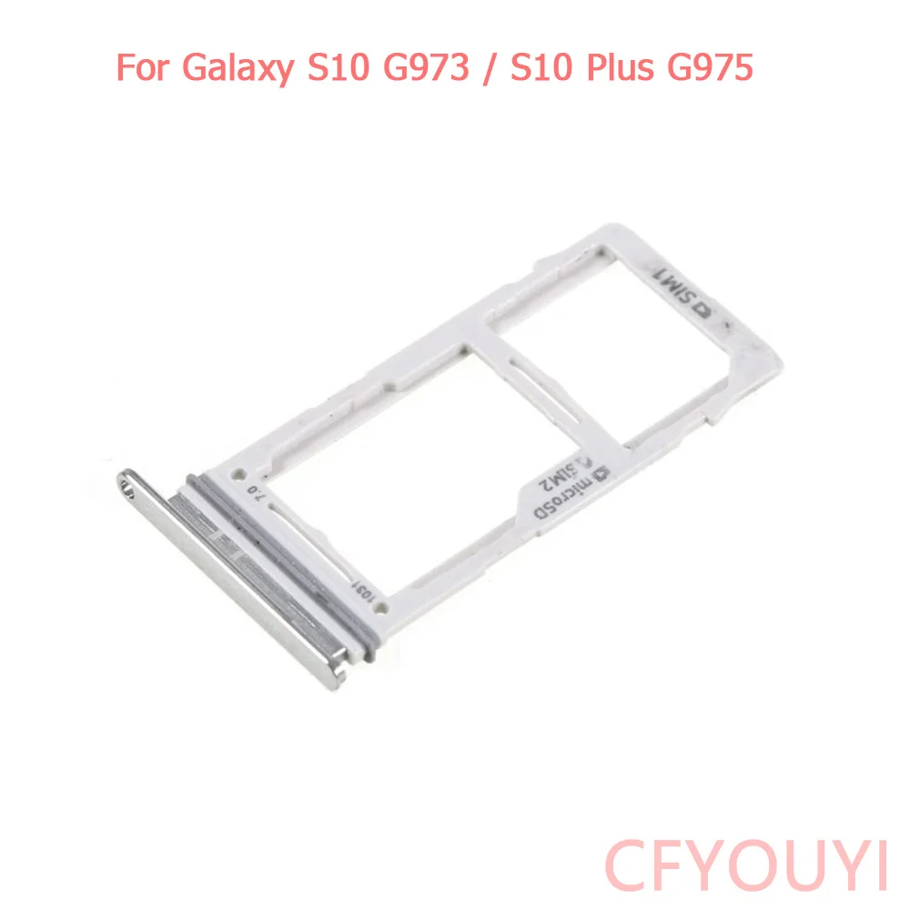 Запасная часть для Samsung Galaxy S10 G973 слот двух SIM-карт Plus G975 | Мобильные телефоны и