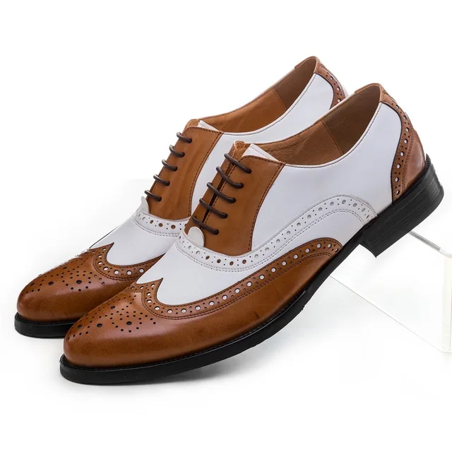 Mens Brown And White Spectator Shoes Mens Brown And White Spectator Shoes