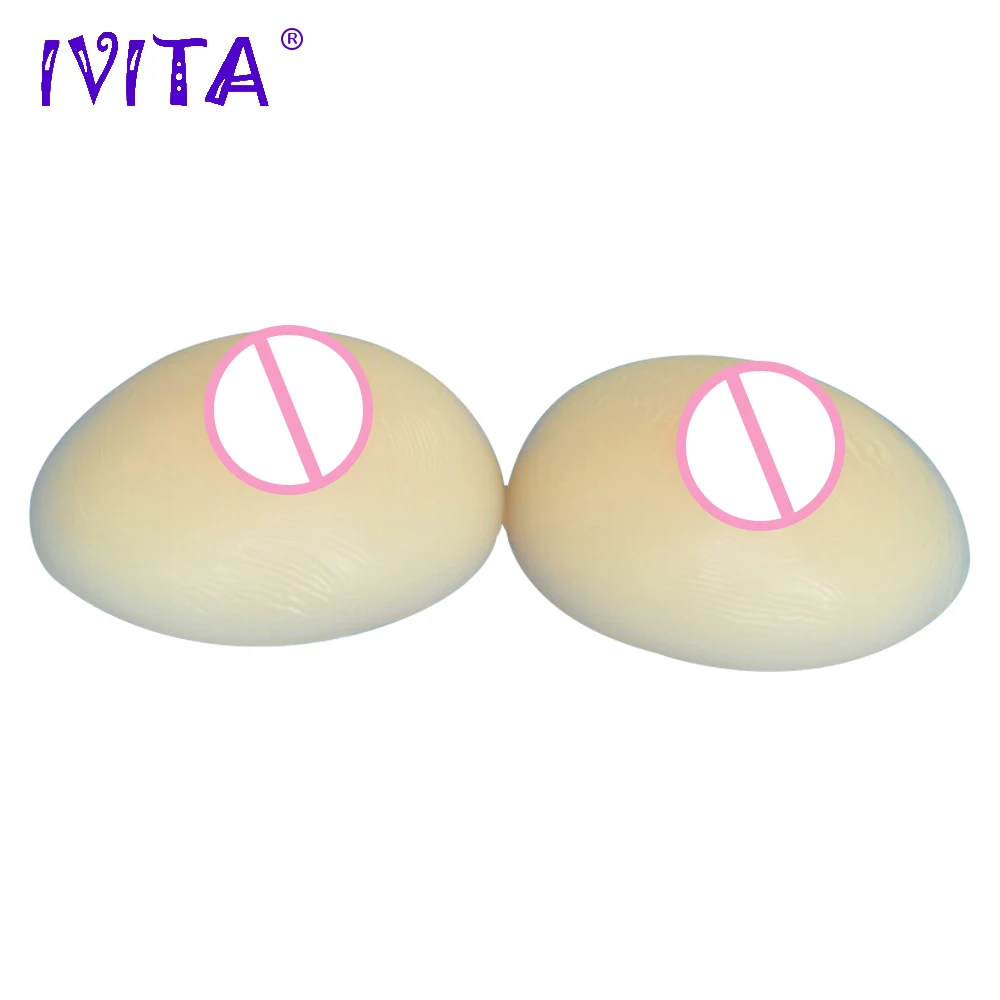 

IVITA 3600g Fake Boobs Realistic Silicone Breast Forms For Sexy Crossdresser Drag Queen Shemale Artificial Silicone Breasts