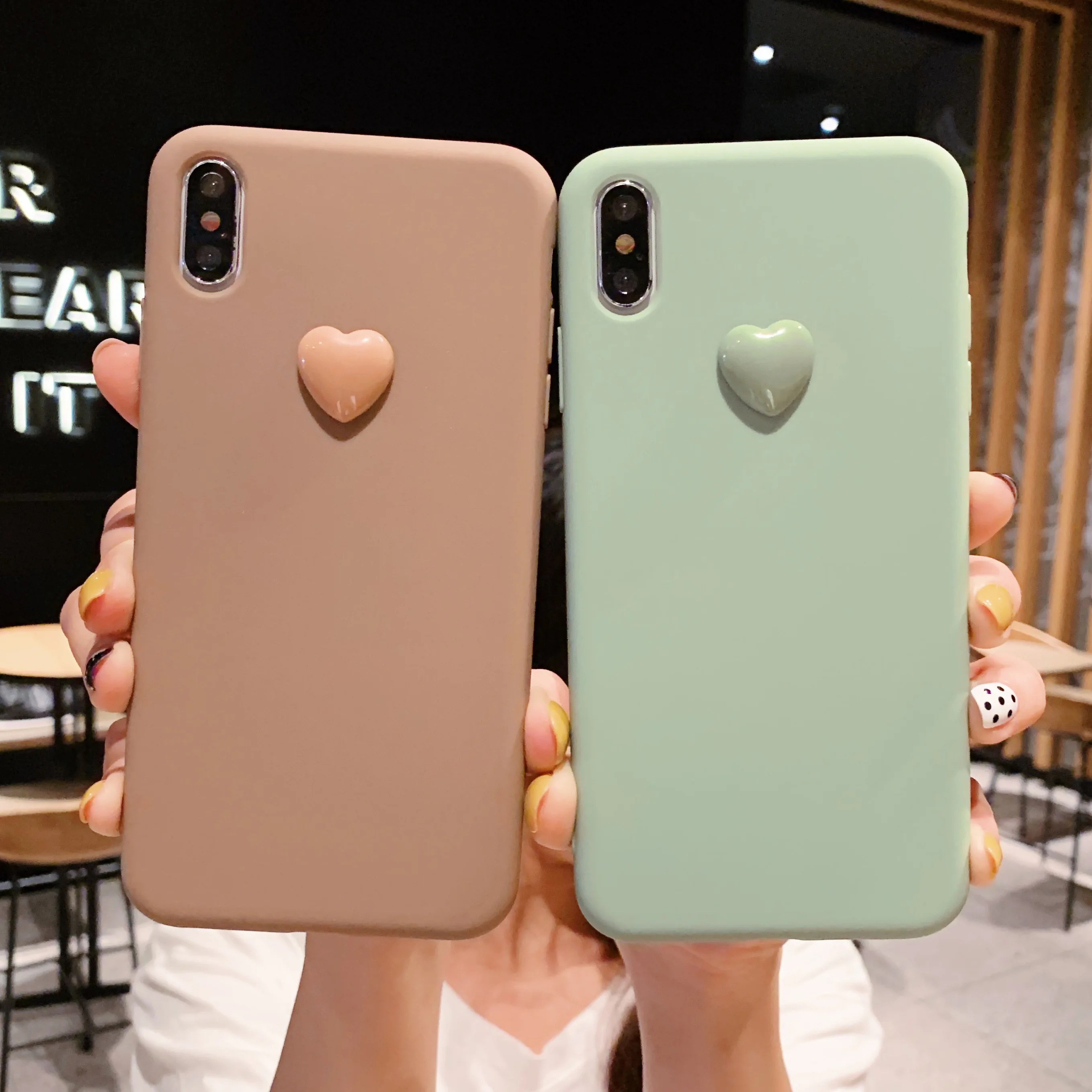 iphone xs max coque silicone 3d