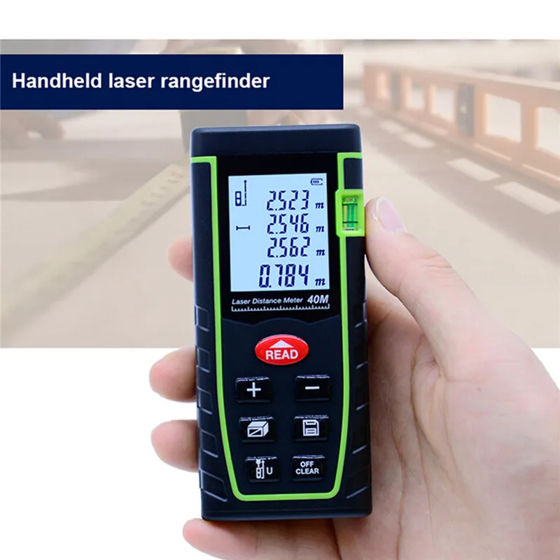 

SNDWAY laser distance meter 40M 60M 80M 100M rangefinder laser range finder laser tape measure device ruler test tool SW-T100