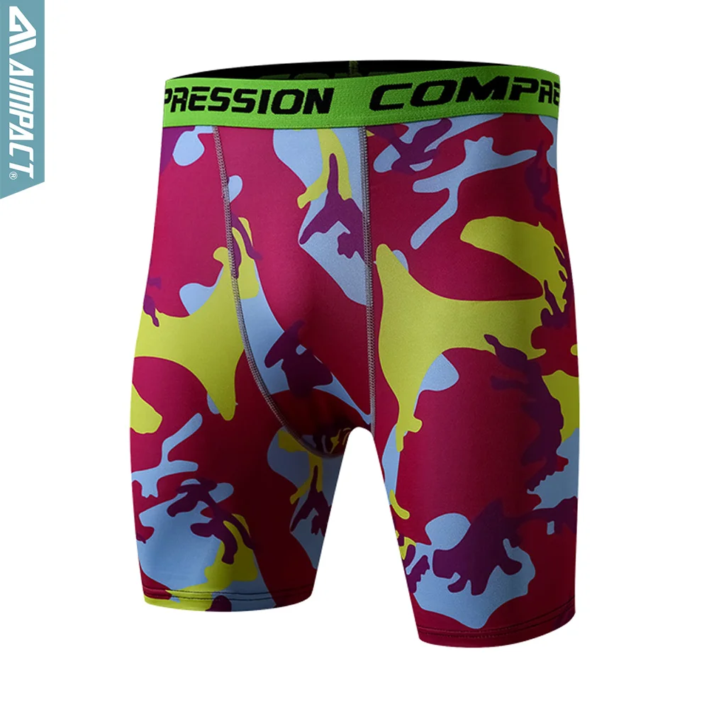 

Fitness Compression Shorts Men Athletic Basketball Running Tight Short Pants Bodybuilding Training Workout Gym Leggings AM5108