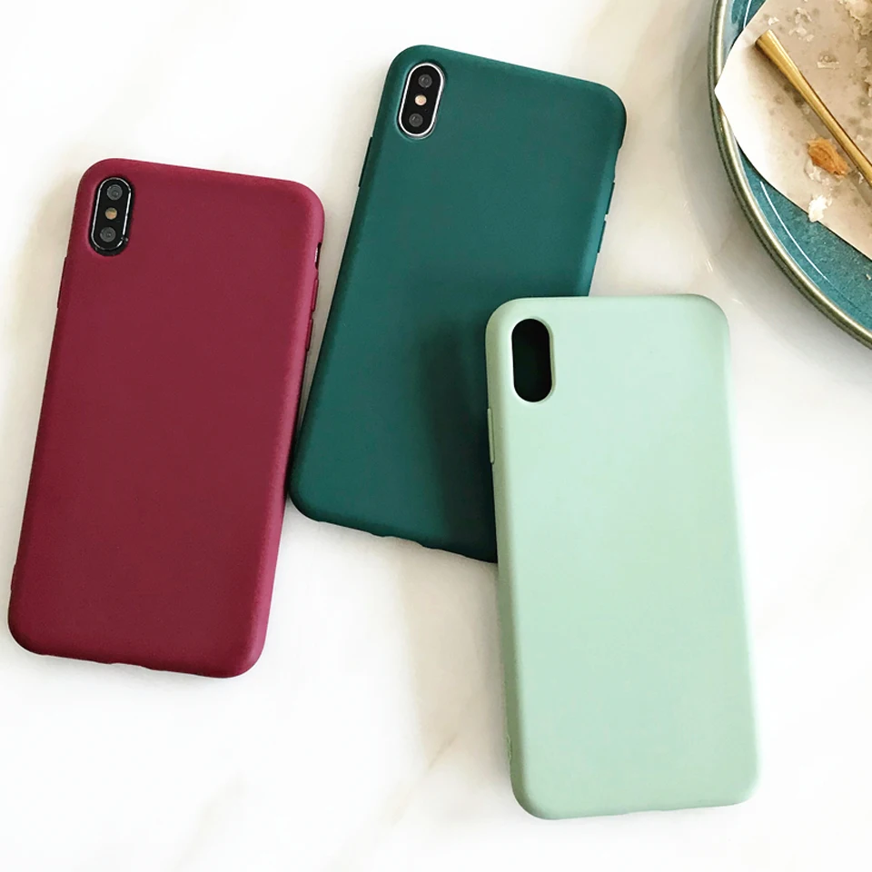 

Original Official Silicone Case For iPhone 7 Xs Max XR Cover TPU Soft Case For iPhone X 8 Plus Cover For iPhone 6 Full Fundas