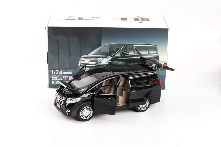 1:24 игрушечный автомобиль отличного качества TOYOTA Alphard с коробкой игрушечный автомобиль литой автомобиль Diecasts& игрушечный транспорт Модель автомобиля игрушки для детей