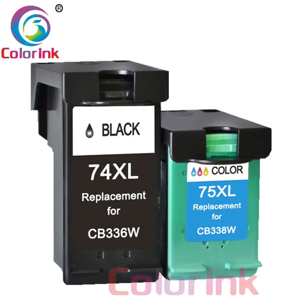 HP 74XL 75XL ink cartridge
