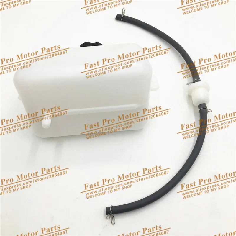 CITALL New White Gas Fuel Tank Oiler fit for 2 Stroke 43cc 47cc 49cc Mini Scooter Quad Dirt Pocket Bike ATV Bikes | Автомобили и