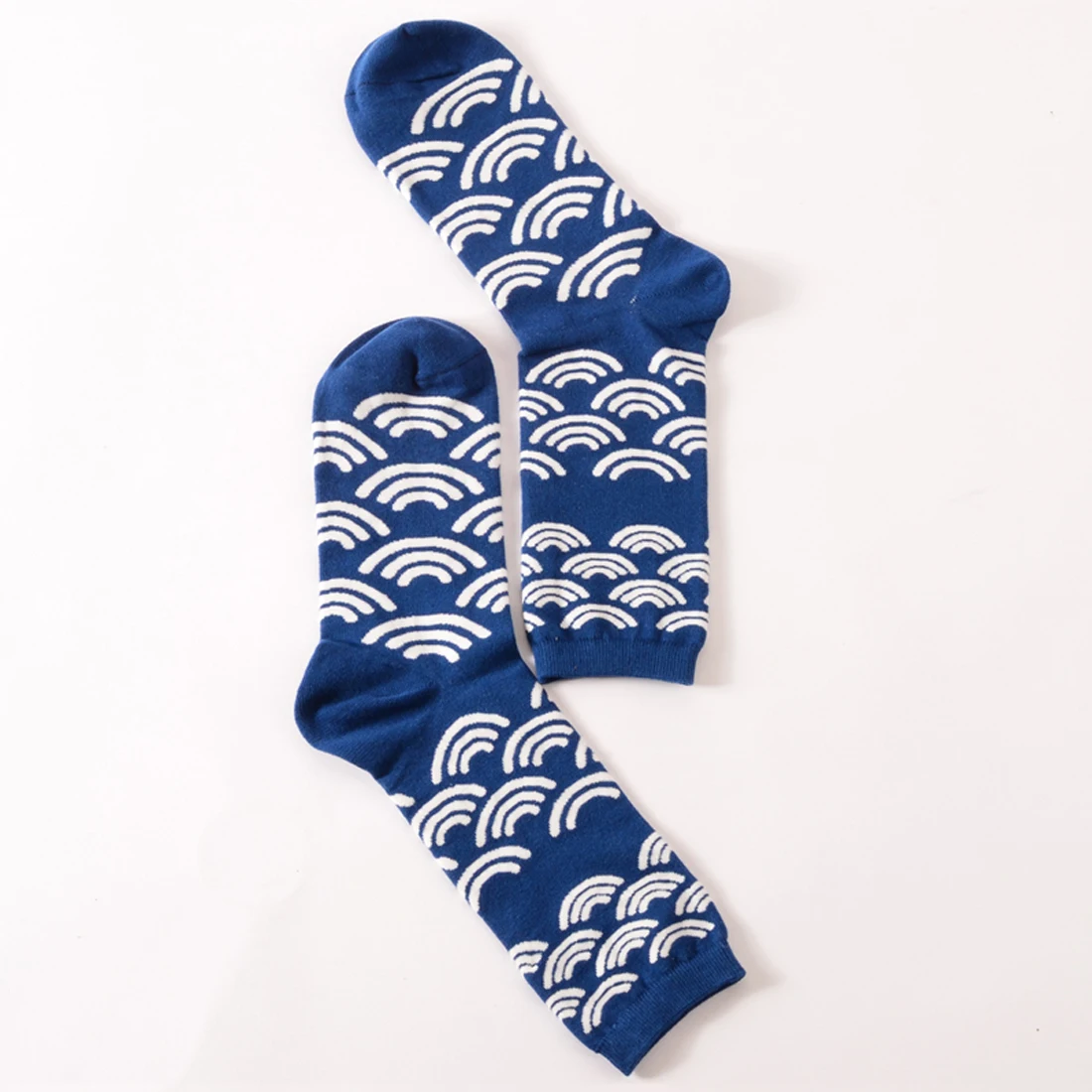 

High Quality Colour Crew Cotton Happy Socks Men British Style Casual Harajuku Designer Brand Fashion Novelty Art For Couple