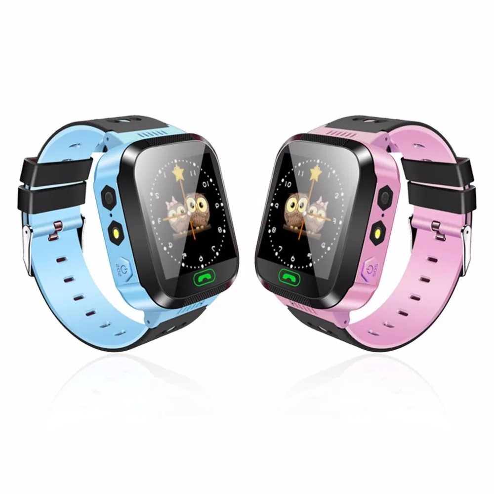 Smart Watch Kids Wristwatch Touch Screen GPRS Locator Tracker Anti-Lost Smartwatch Baby Watch With SIM Calls