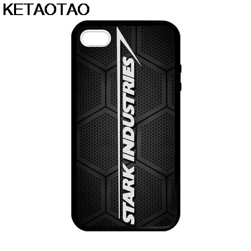 KETAOTAO Stark Industries Iron Man Phone Cases for iPhone 4S 5C 5S 6S 7 8 Plus XR XS Max X6 Case Soft TPU Rubber Silicone | Мобильные