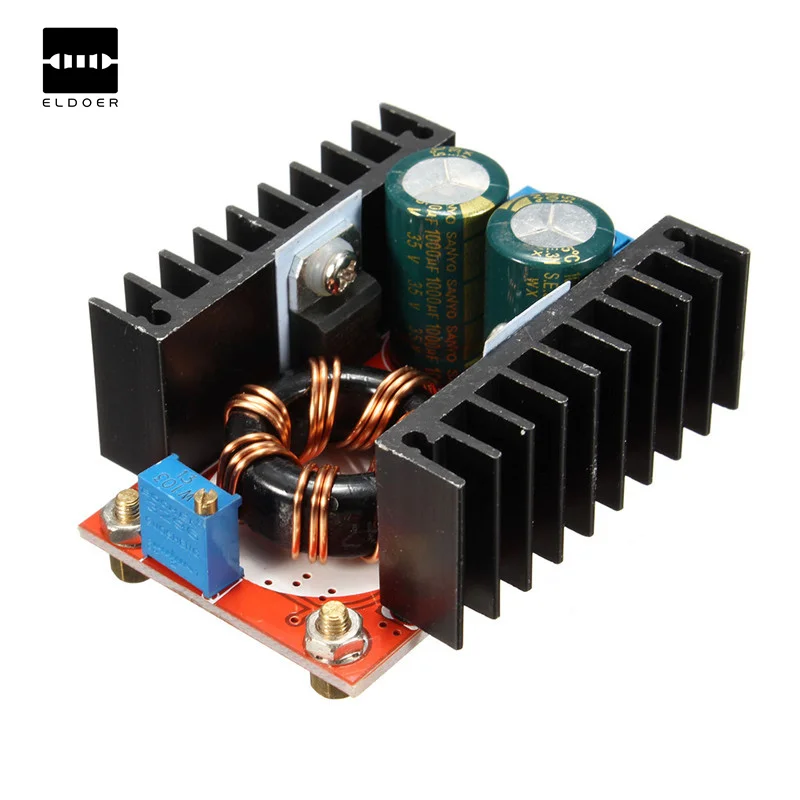 

150W DC-DC Boost Converter 10-32V to 12-35V 6A Step-Up Power Supply Module DIY Electric step-up module