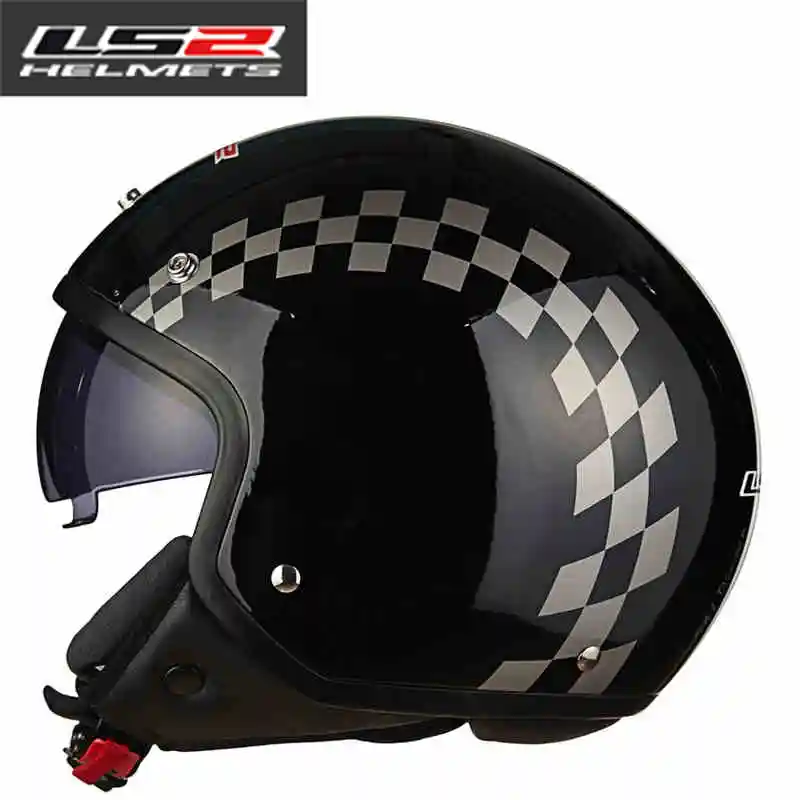 Download Original LS2 OF561 half face motorcycle helmet scooter ...