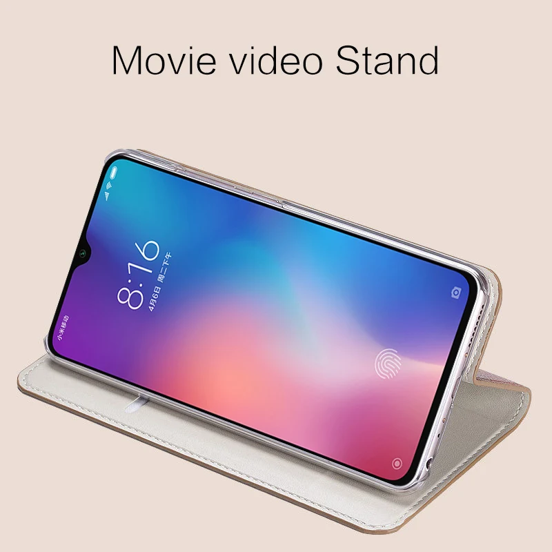 Чехол книжка чехол для Xiaomi Mi 5s 8 9se 9T A1 A2 lite Max 3 Mix 2s Poco F1 Litchi Redmi Note 4 5 6A 7A