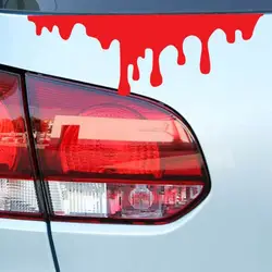 Наклейка для автомобиля красный наклейки для кровообращения Светоотражающие Авто наклейки свет Бампер корпус наклейки