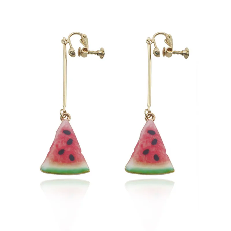 Trendy-Watermelon-Clip-Earrings-For-Women-Sweet-Lovely-Summer-Fruit-Tassel-Long-Drop-Earrings-Ear-Cuff.jpg_640x640 (1)