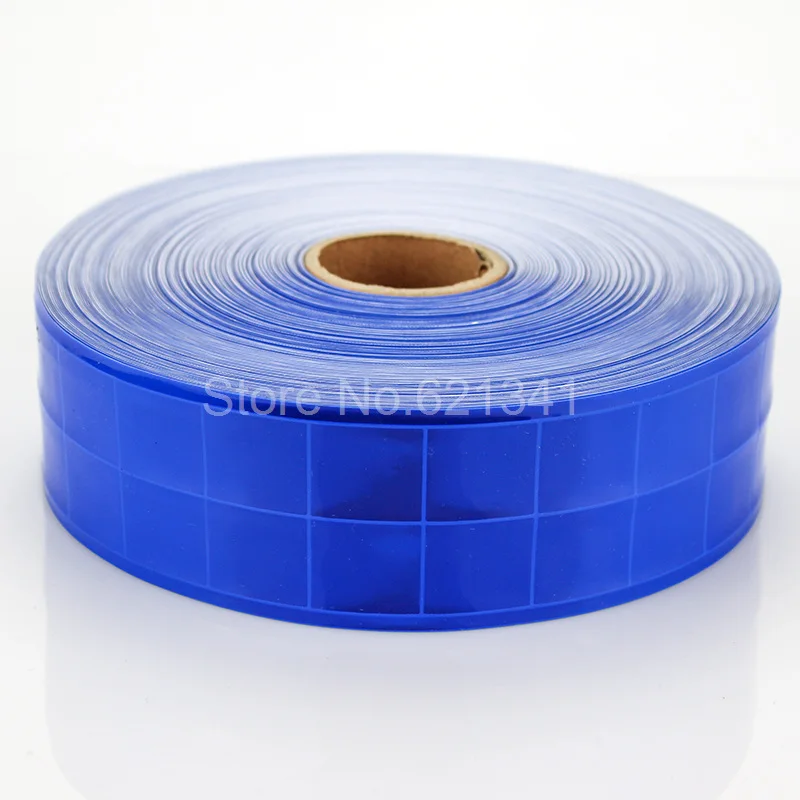 Sew on Reflective Tape Navy Blue 1m 20mm Visibility