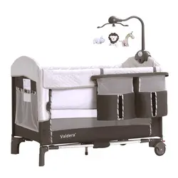 Колыбели Valdera детские игры кровать складной многофункциональный кровать для новорожденных переменной таблицы BB кроватки