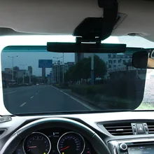 Черное автомобильное крепление на солнцезащитный козырек с антибликовым покрытием, солнцезащитный козырек с защитой от ветра, держатель для очков ночного видения, аксессуары для солнцезащитных очков